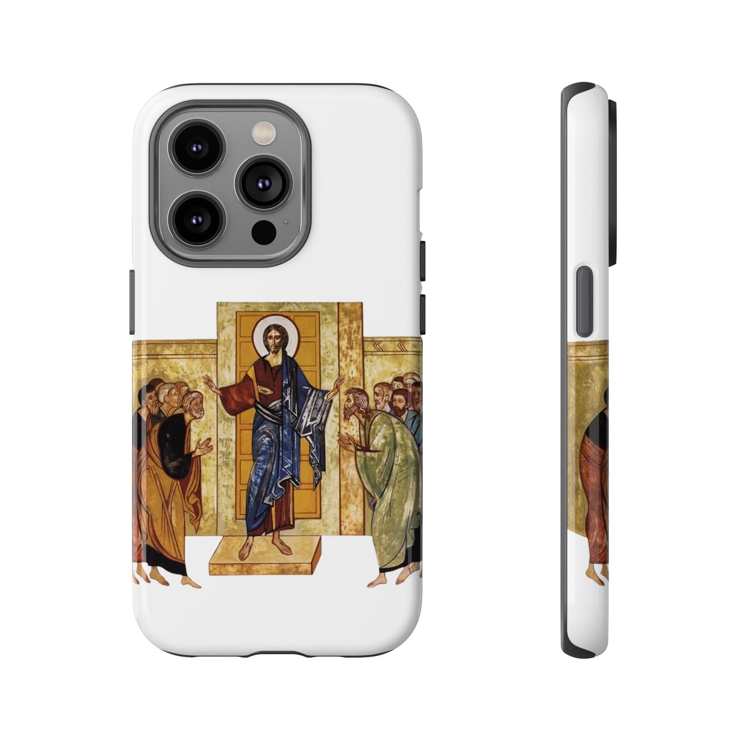 Apparition to the Disciples iPhone's Tough Cases (White)