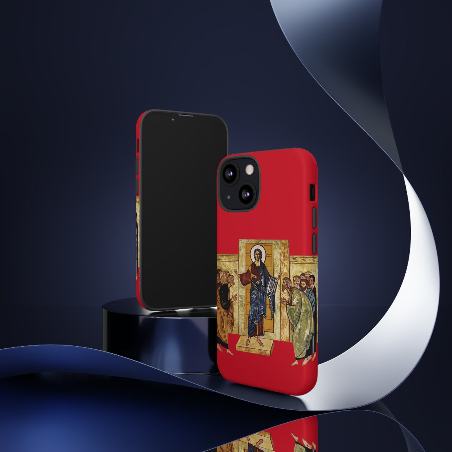 Apparition to the Disciples iPhone's Tough Cases (Red)