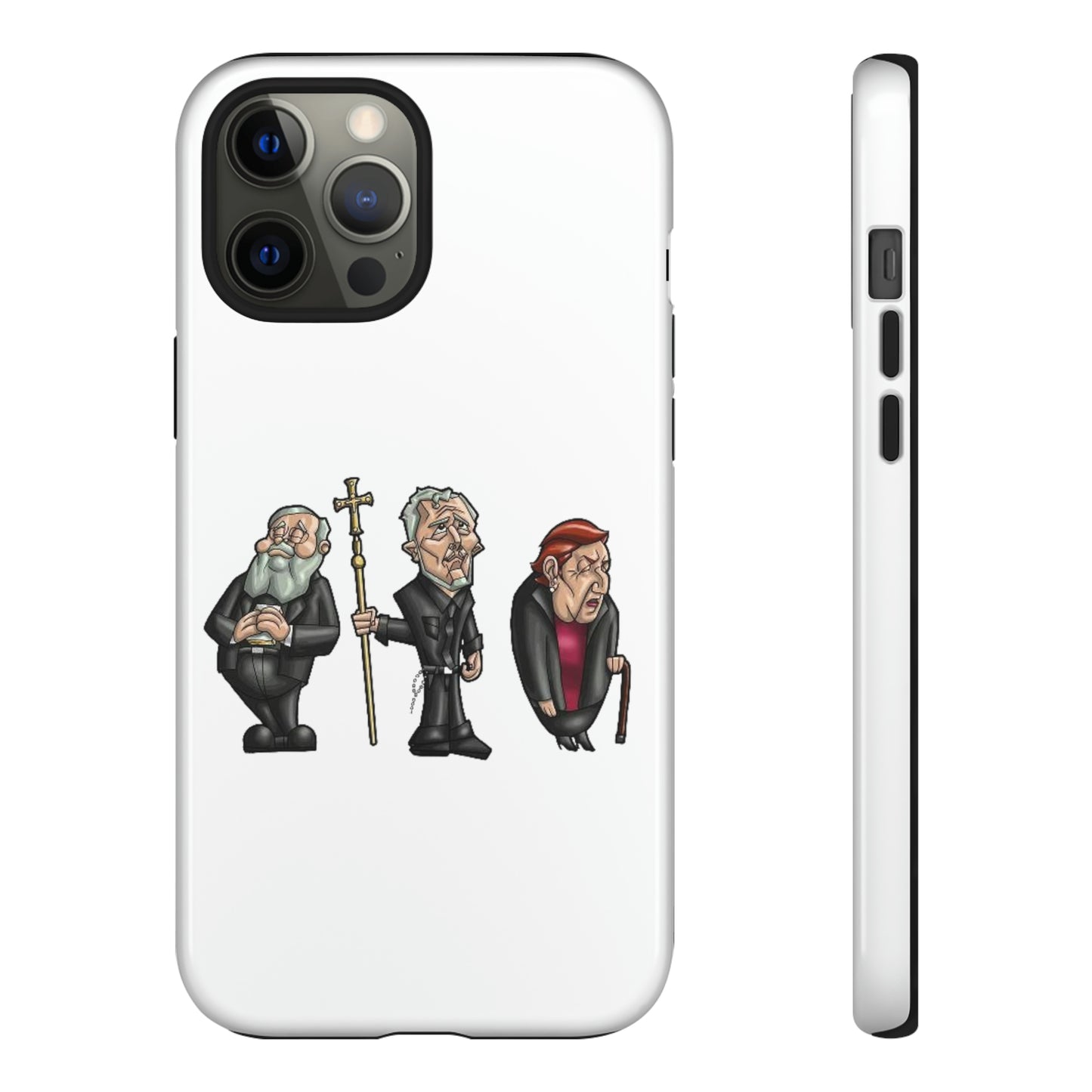 Initiators Cartoon iPhone's white Tough Cases