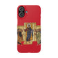 Apparition to the Disciples iPhone's Snap Cases (Red)