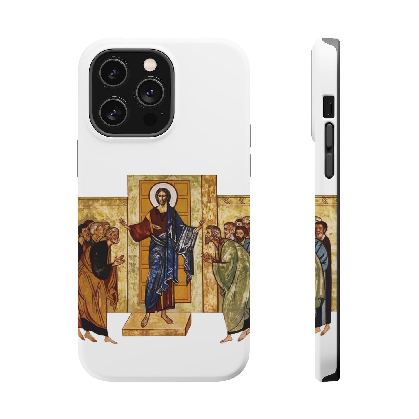 Apparition to the Disciples iPhone's MagSafe Tough Cases (White)