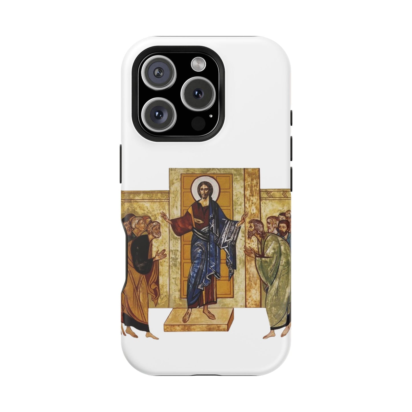 Apparition to the Disciples iPhone's MagSafe Tough Cases (White)