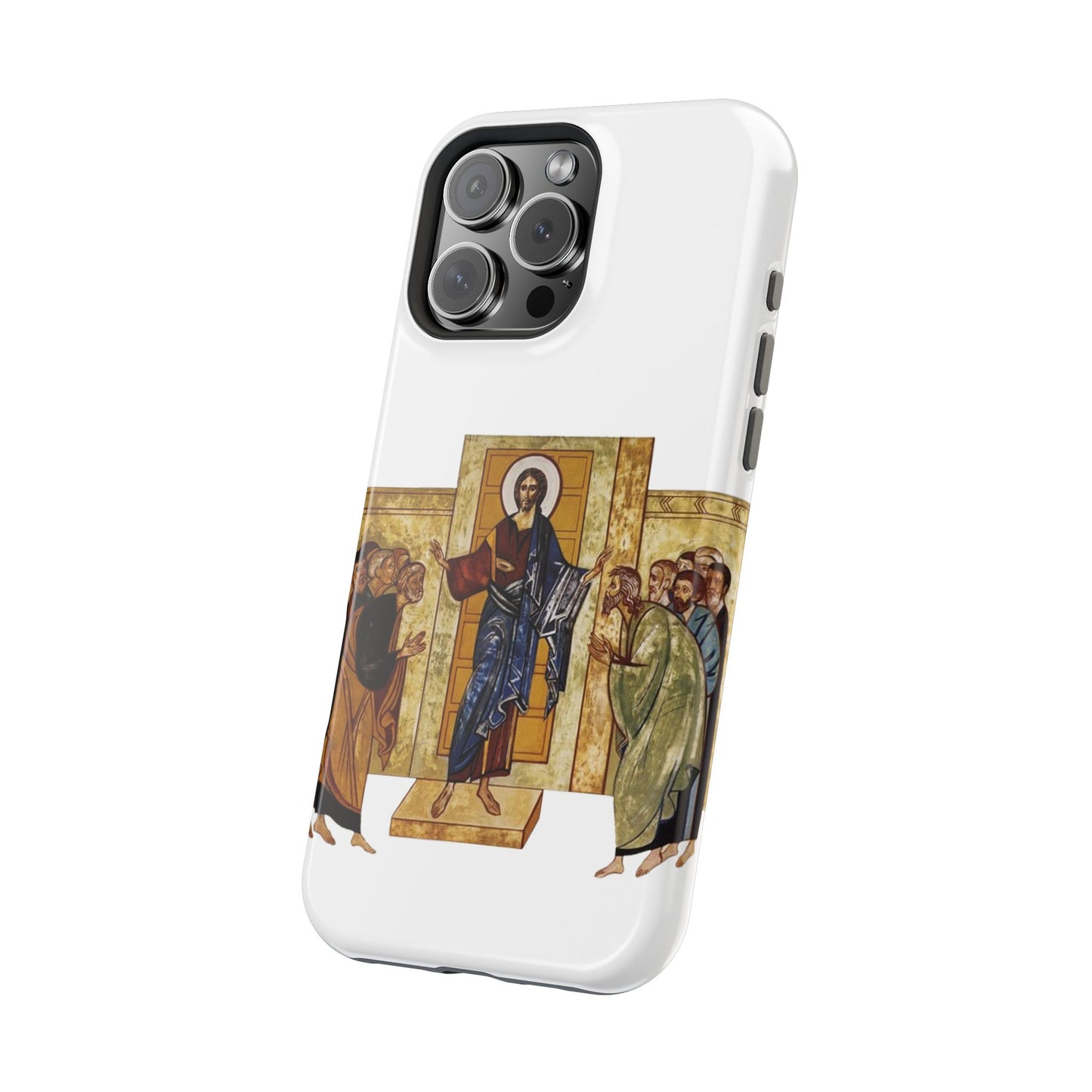 Apparition to the Disciples iPhone's MagSafe Tough Cases (White)