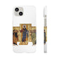 Apparition to the Disciples iPhone's Snap Cases (White)