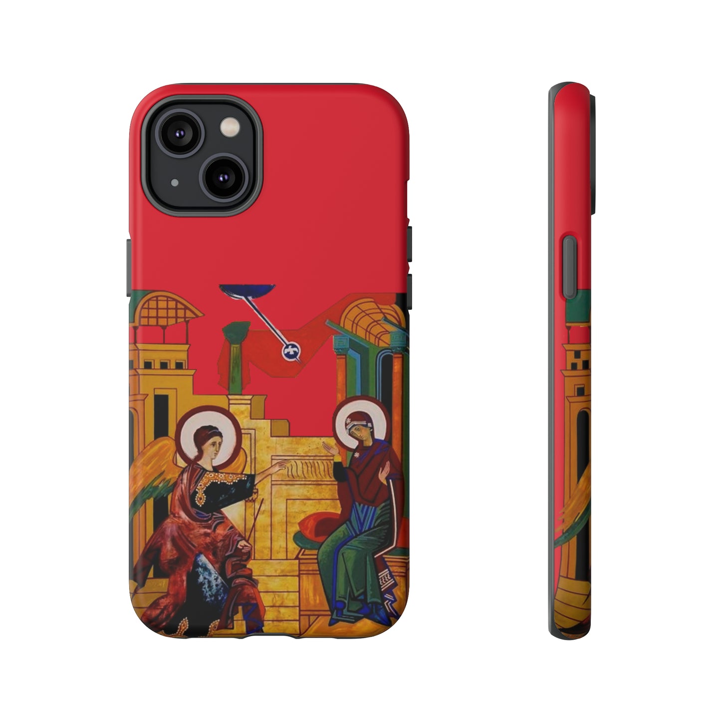 Annunciation Iphone's Tough Cases (Red)