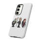 Initiators Cartoon Samsung Galaxy's white Tough Cases