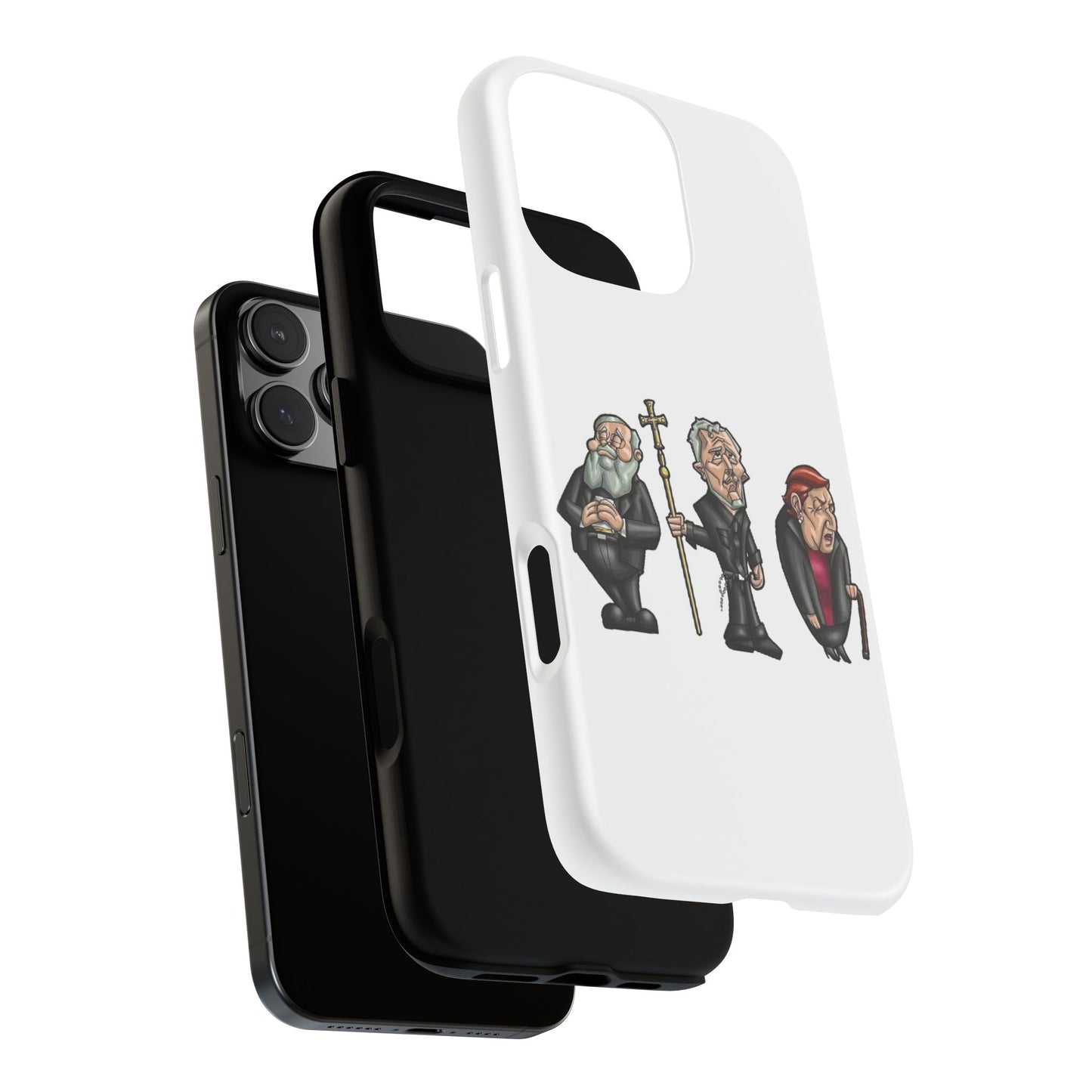 Initiators Cartoon iPhone's white Tough Cases