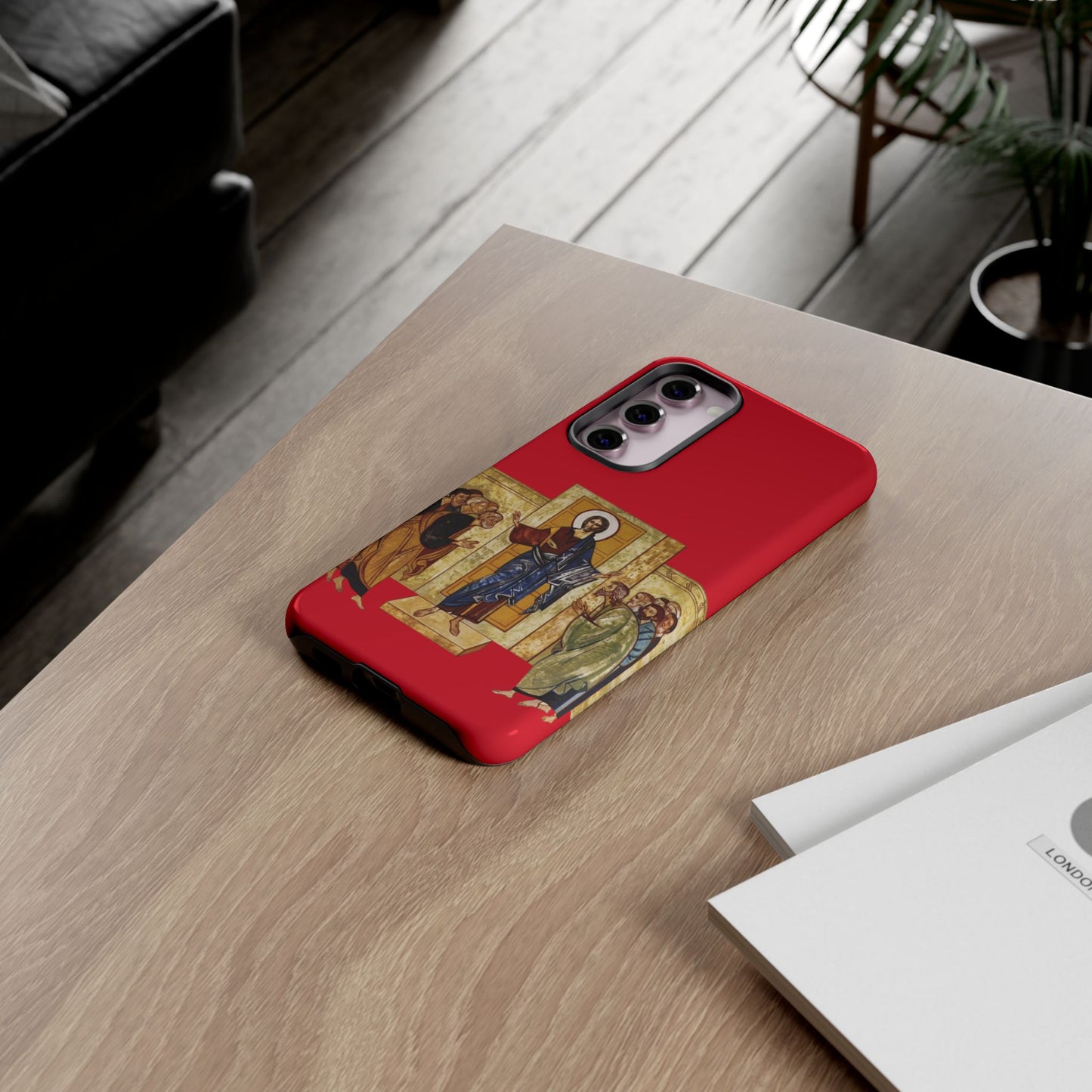 Apparition to the Disciples Samsung Galaxy's Tough Cases (Red)