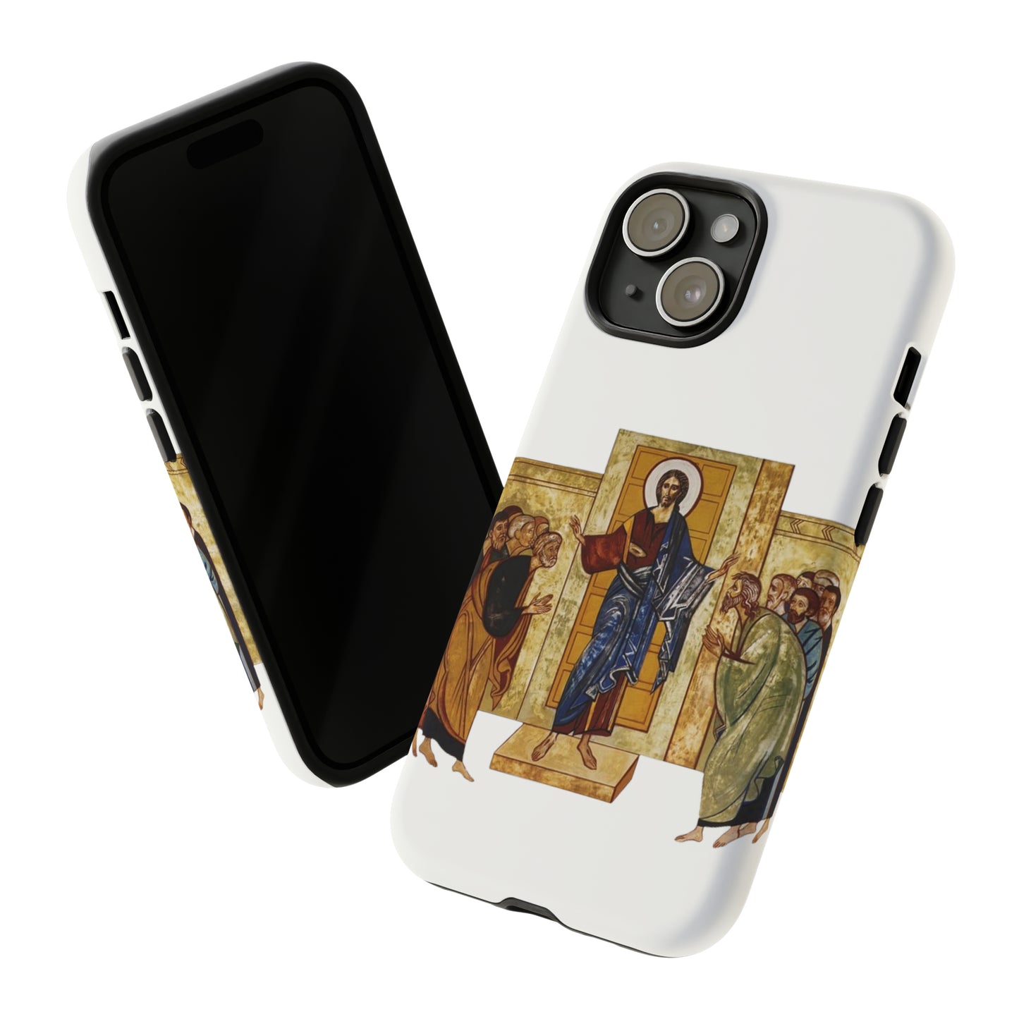 Apparition to the Disciples iPhone's Tough Cases (White)