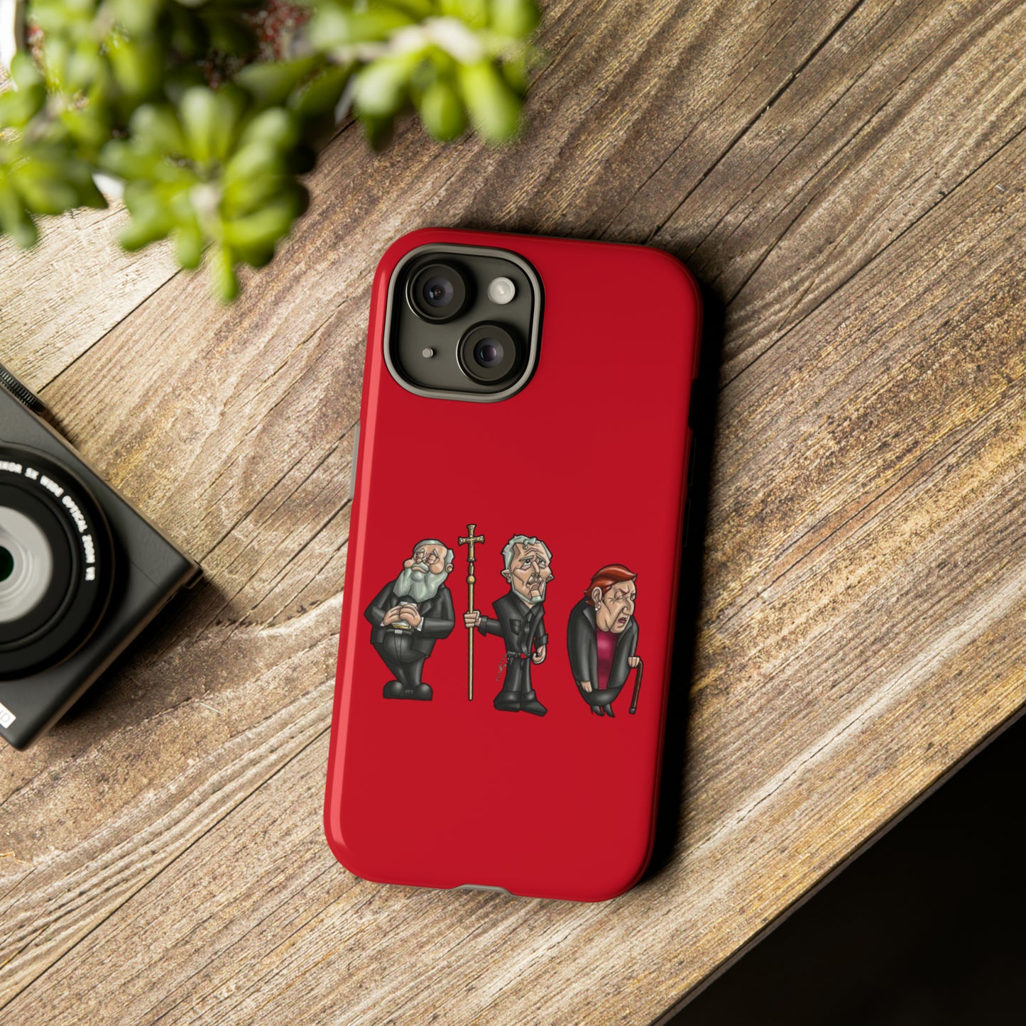 Initiators Cartoon iPhone's Red Tough Cases