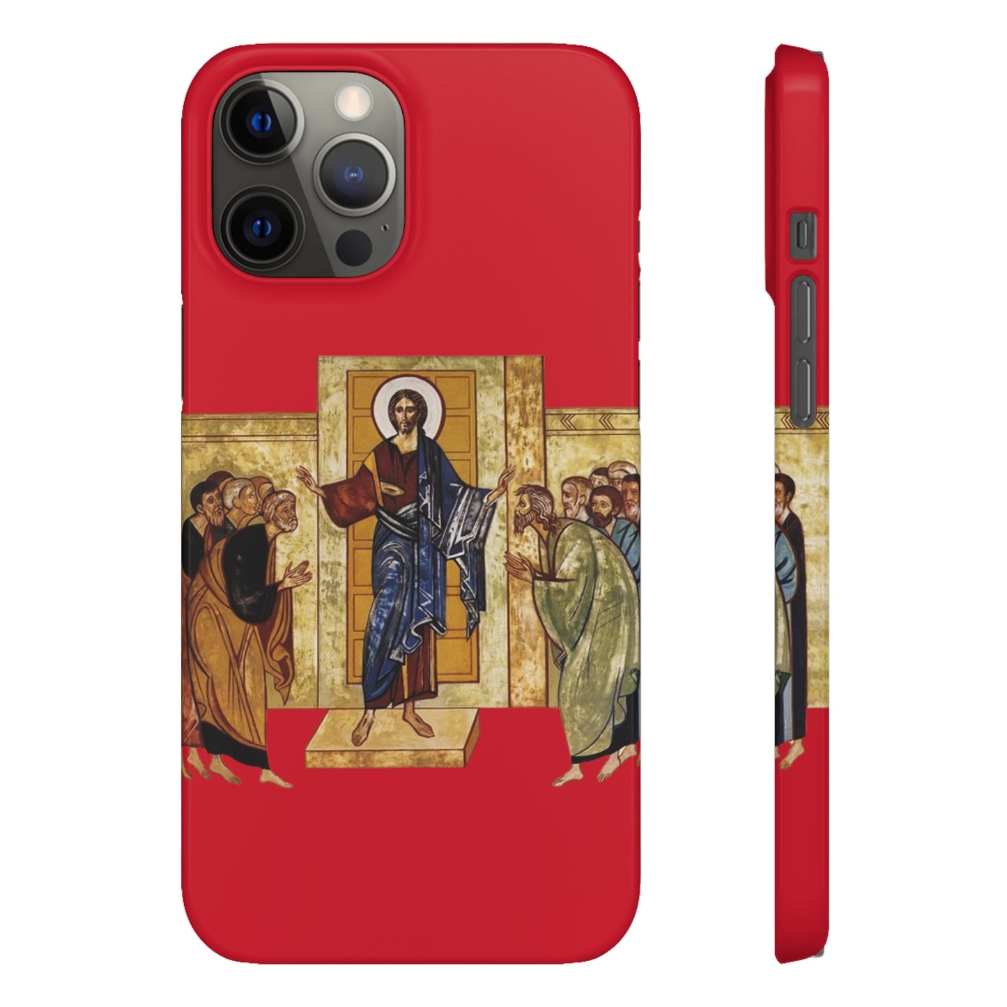 Apparition to the Disciples iPhone's Snap Cases (Red)