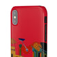 Annunciation Iphone's Snap Cases (Red)