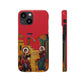 Annunciation Iphone's Snap Cases (Red)