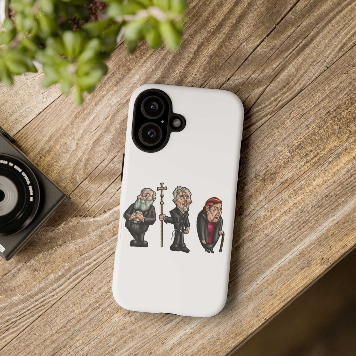 Initiators Cartoon iPhone's white Tough Cases