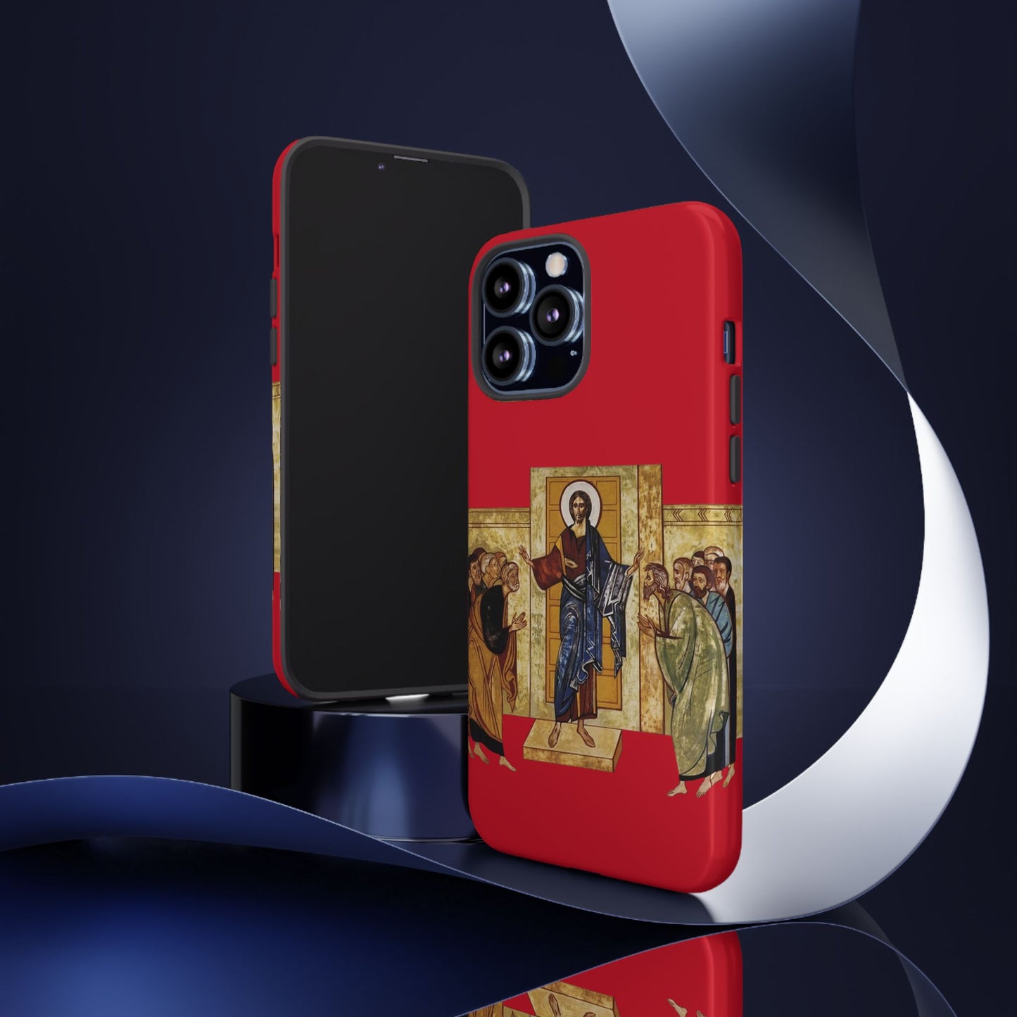 Apparition to the Disciples iPhone's Tough Cases (Red)