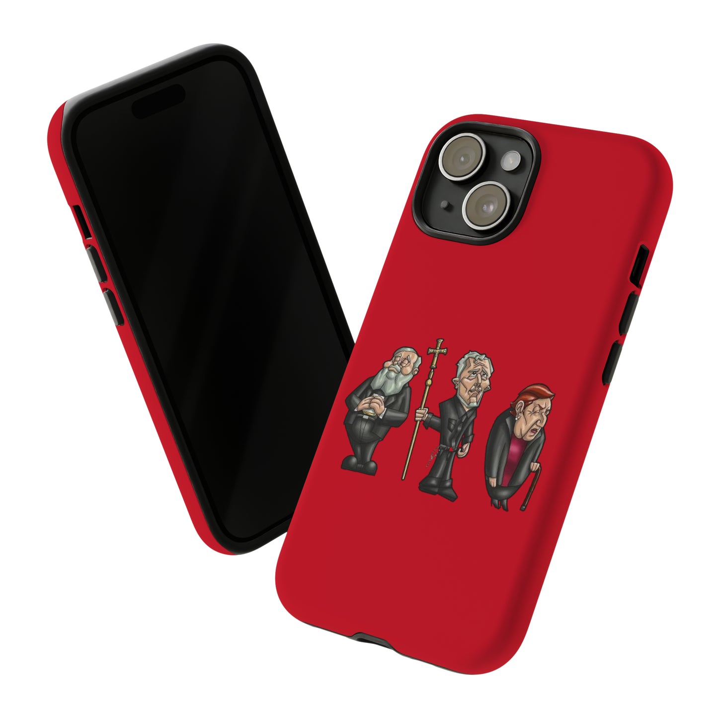 Initiators Cartoon iPhone's Red Tough Cases