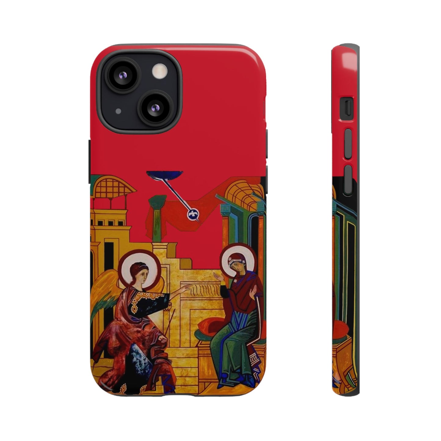 Annunciation Iphone's Tough Cases (Red)