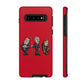 Initiators Cartoon Samsung Galaxy's Red Tough Cases