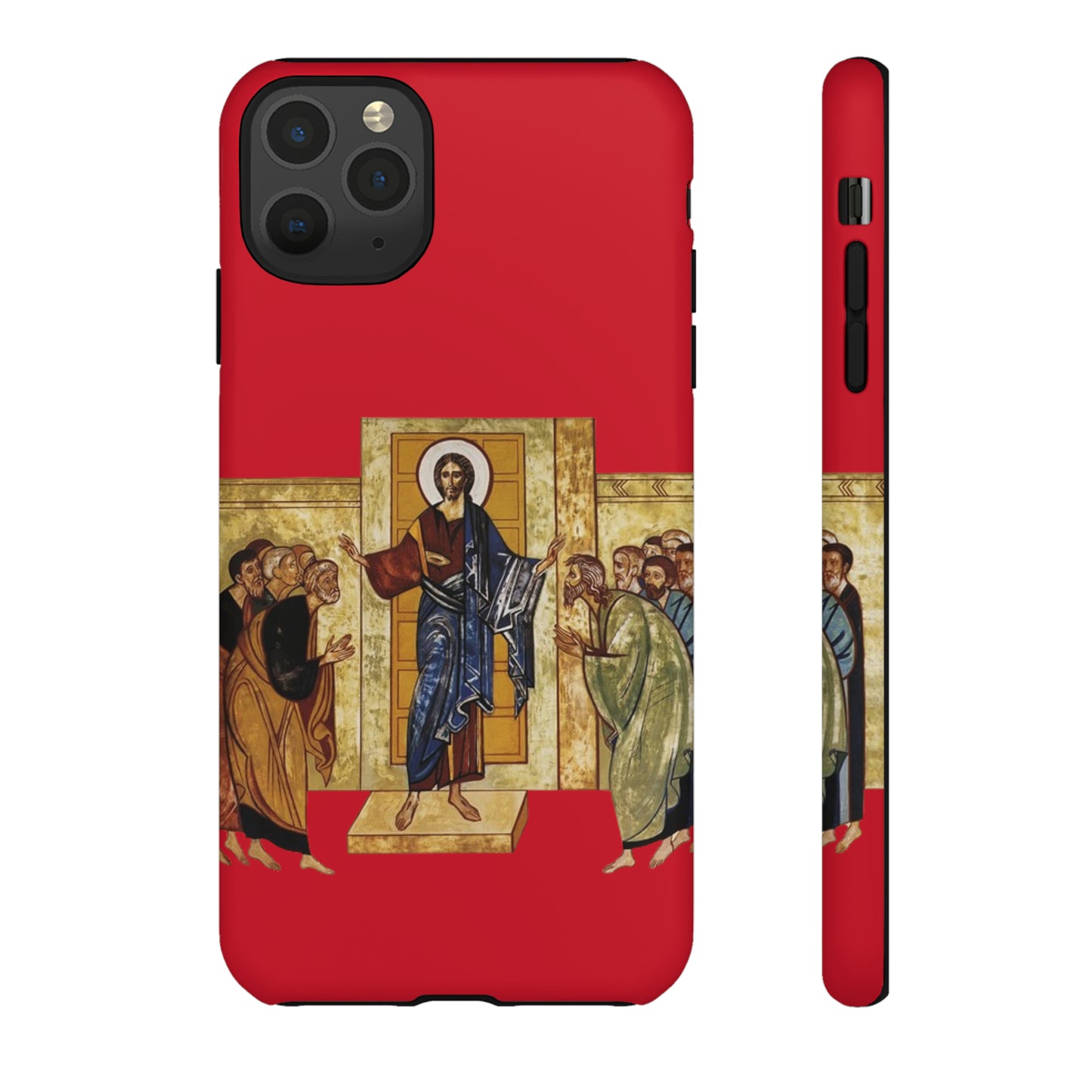 Apparition to the Disciples iPhone's Tough Cases (Red)