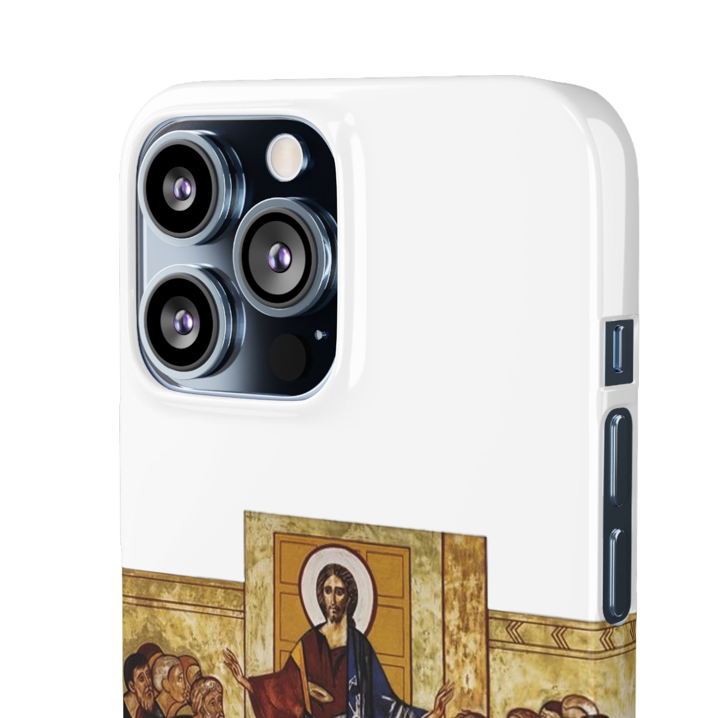 Apparition to the Disciples iPhone's Snap Cases (White)