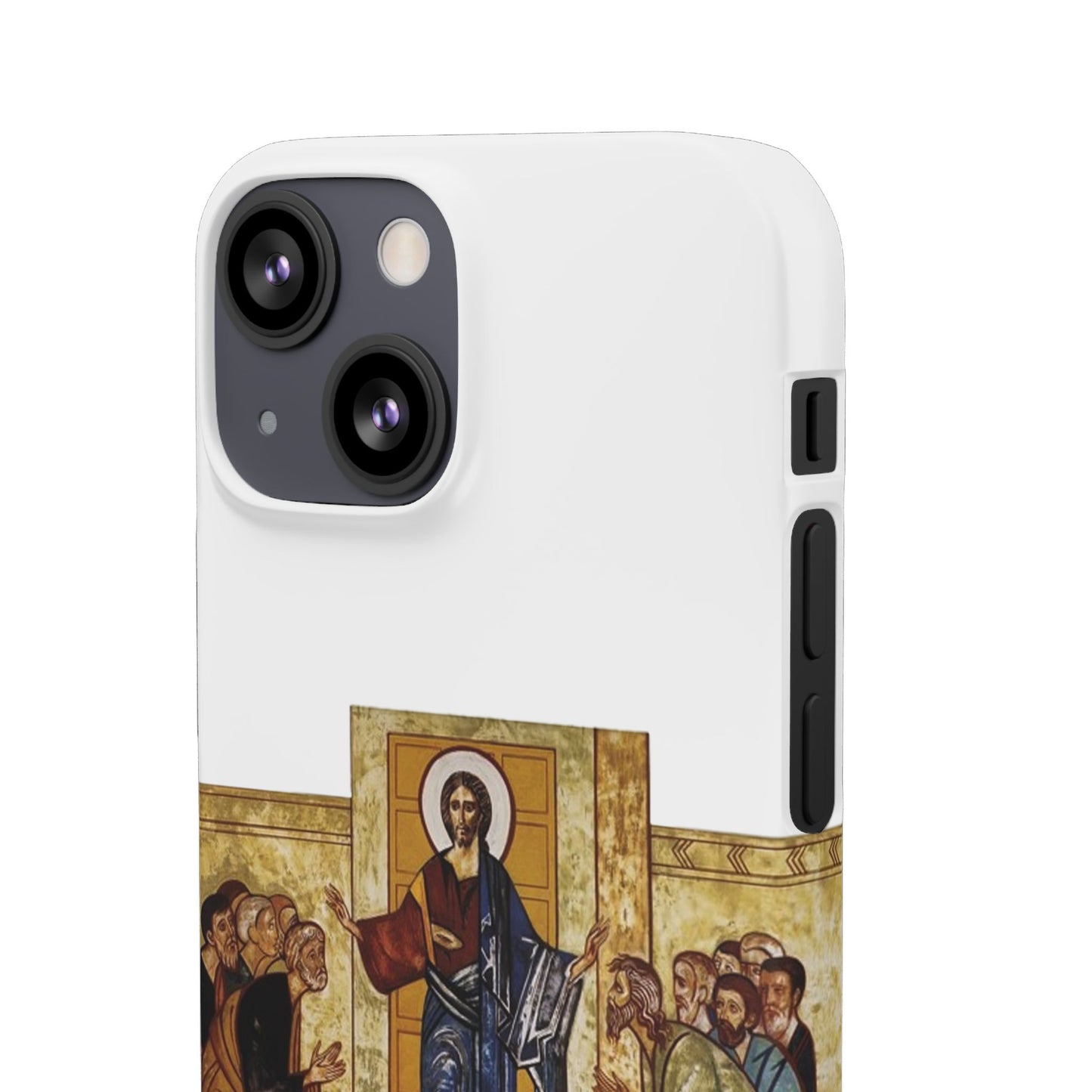 Apparition to the Disciples iPhone's Snap Cases (White)