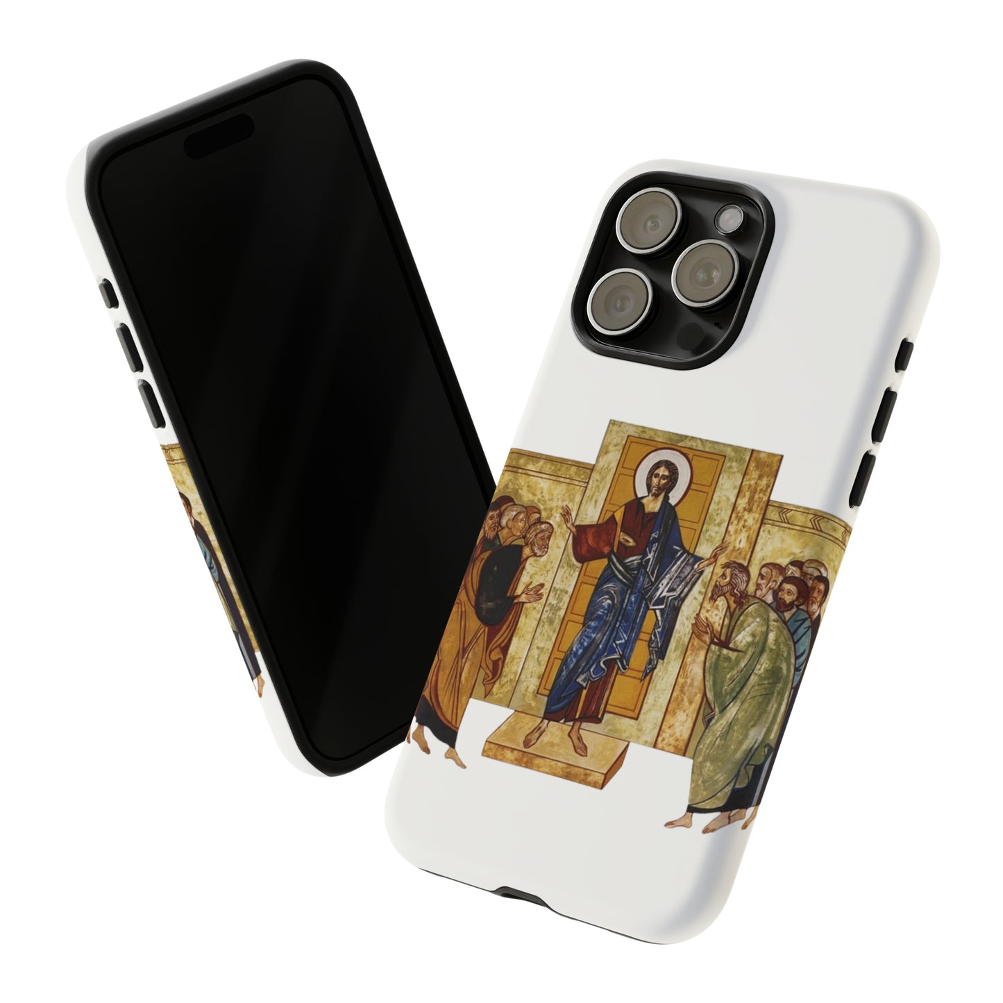 Apparition to the Disciples iPhone's Tough Cases (White)