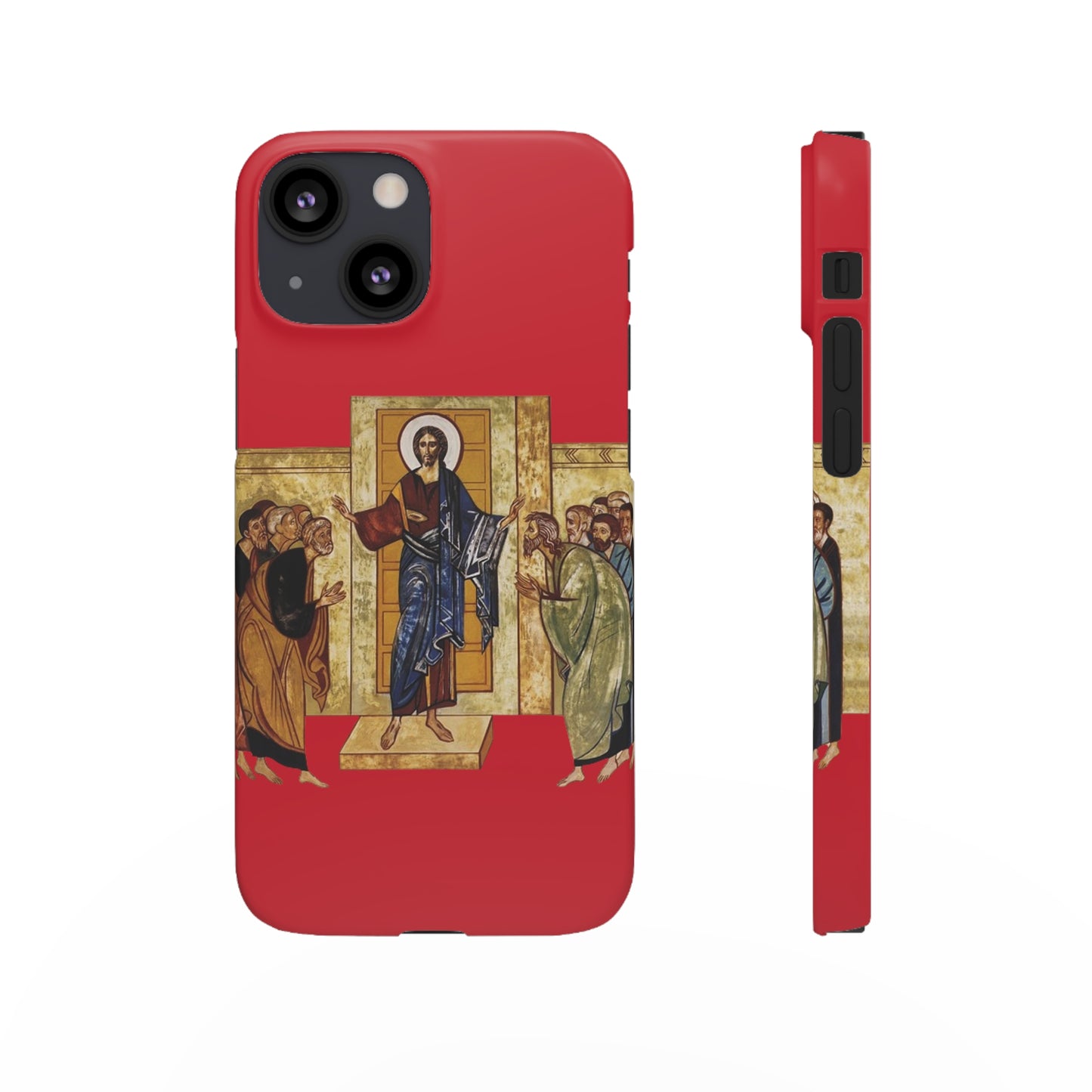 Apparition to the Disciples iPhone's Snap Cases (Red)