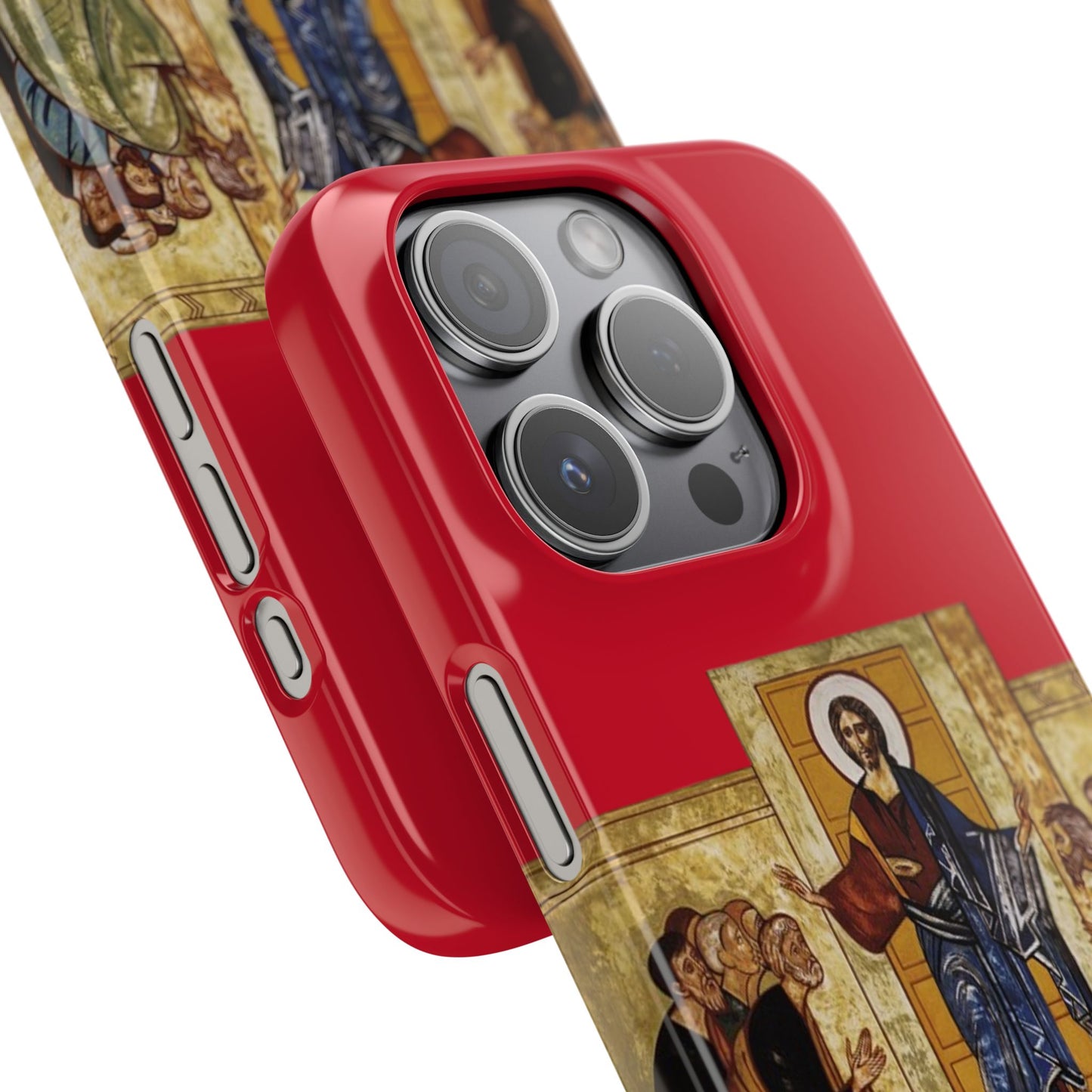 Apparition to the Disciples iPhone's Snap Cases (Red)