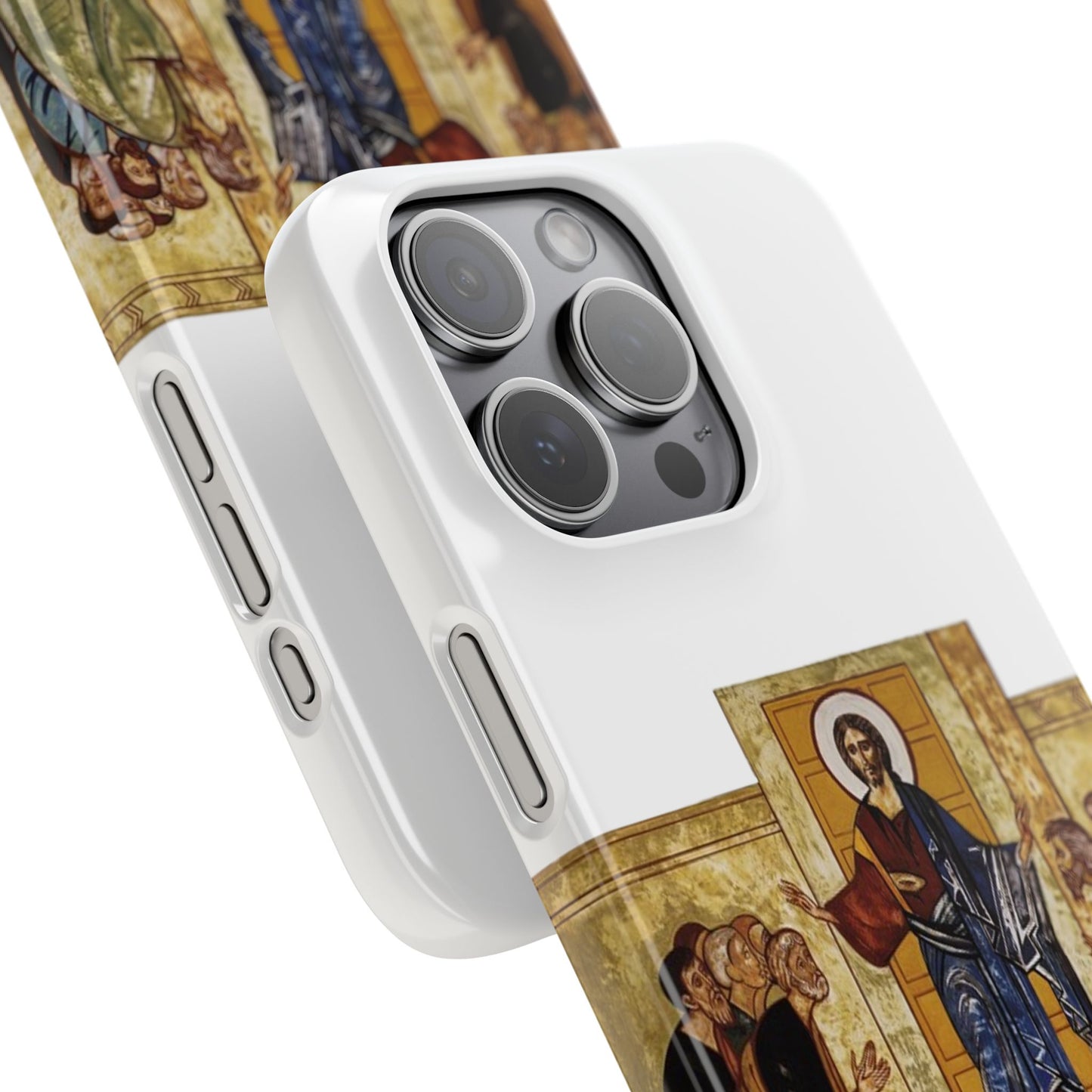 Apparition to the Disciples iPhone's Snap Cases (White)