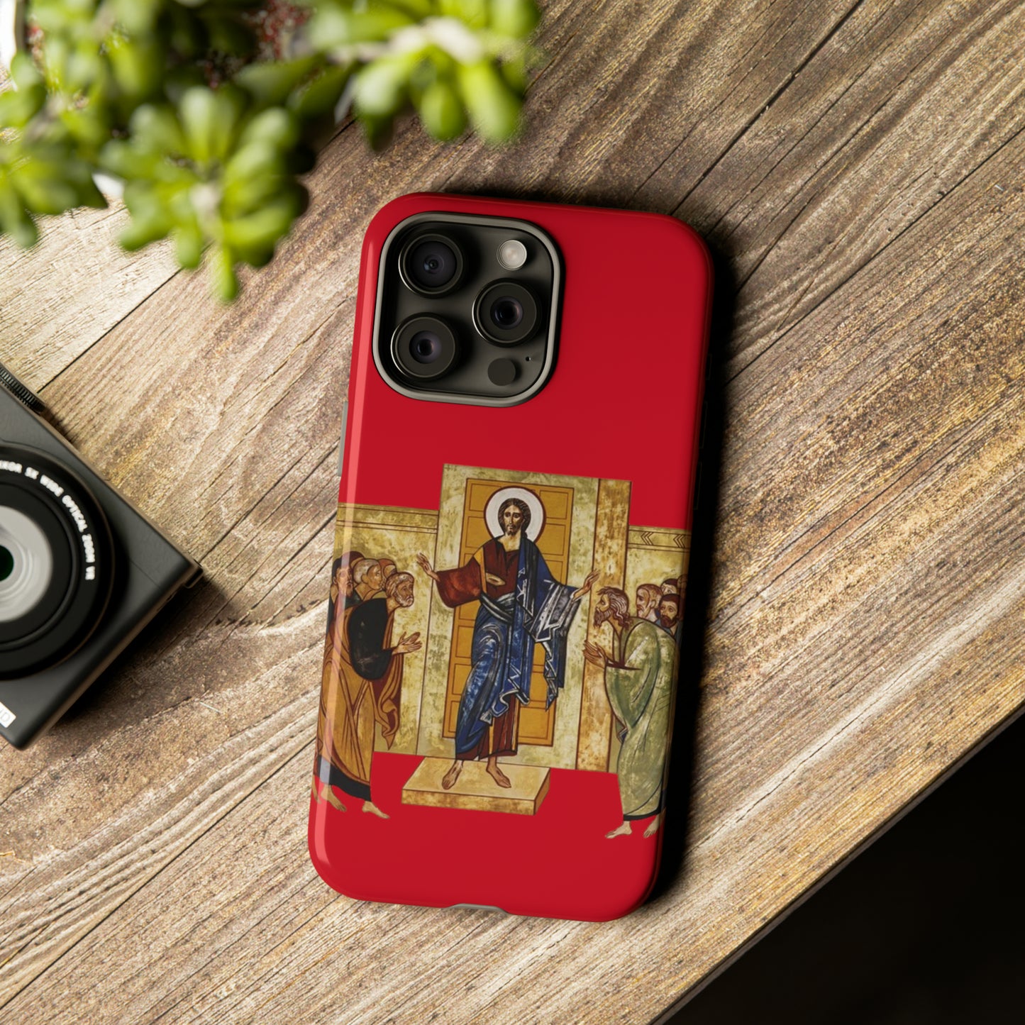 Apparition to the Disciples iPhone's Tough Cases (Red)