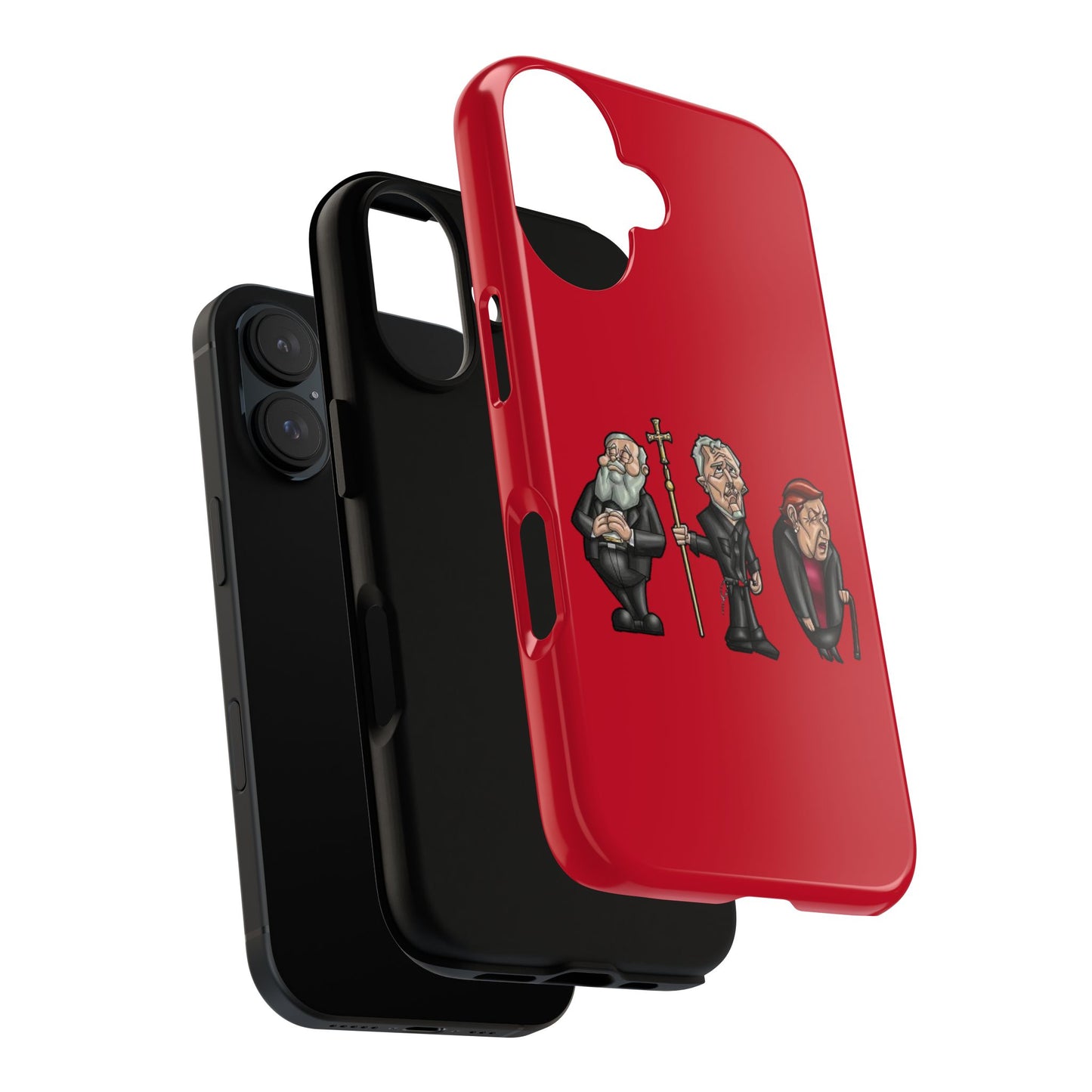 Initiators Cartoon iPhone's Red Tough Cases