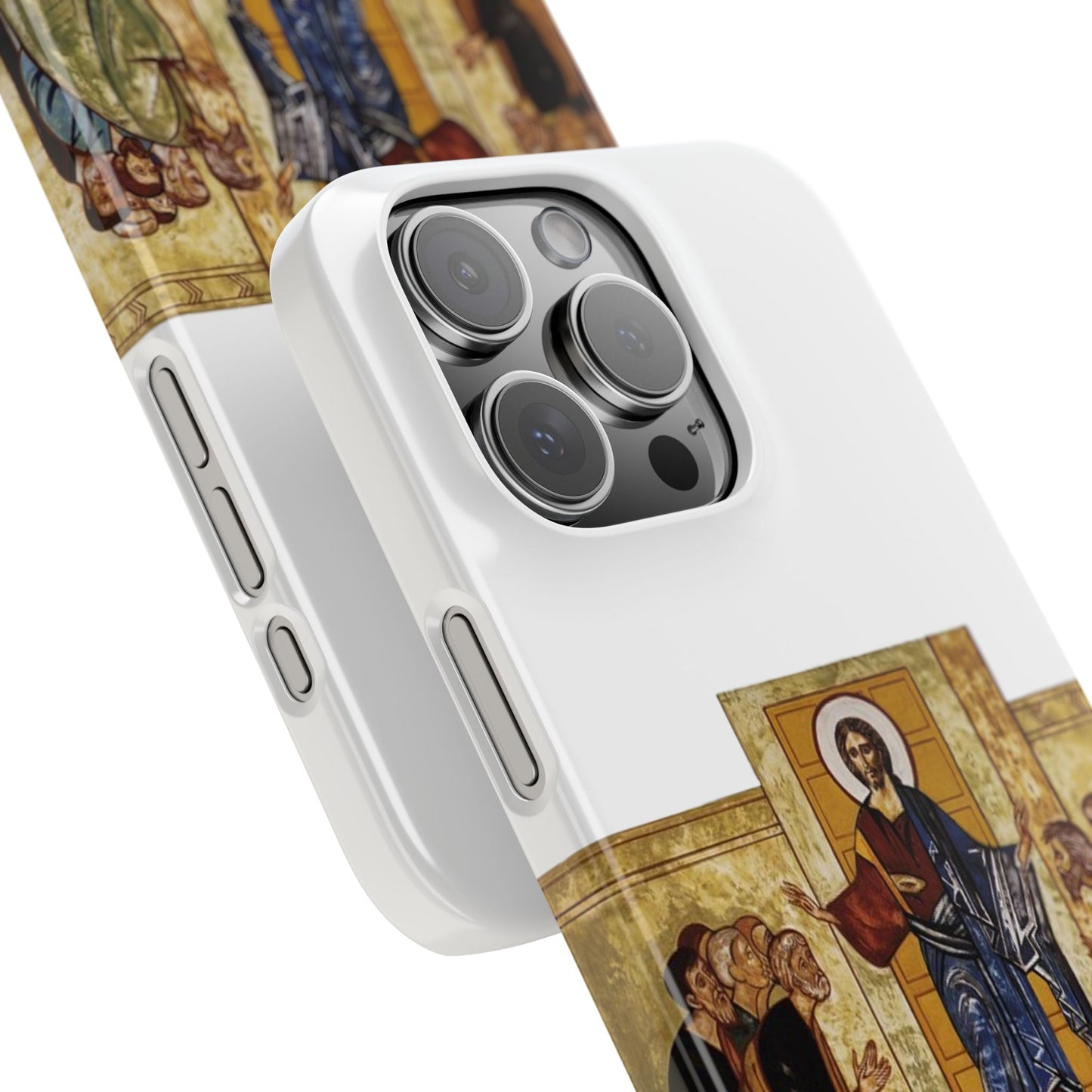 Apparition to the Disciples iPhone's Snap Cases (White)