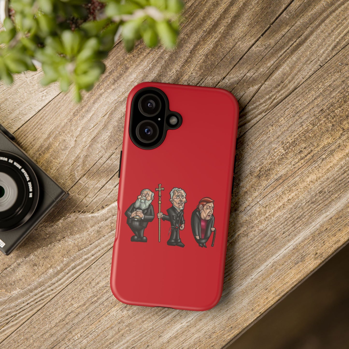 Initiators Cartoon iPhone's Red Tough Cases