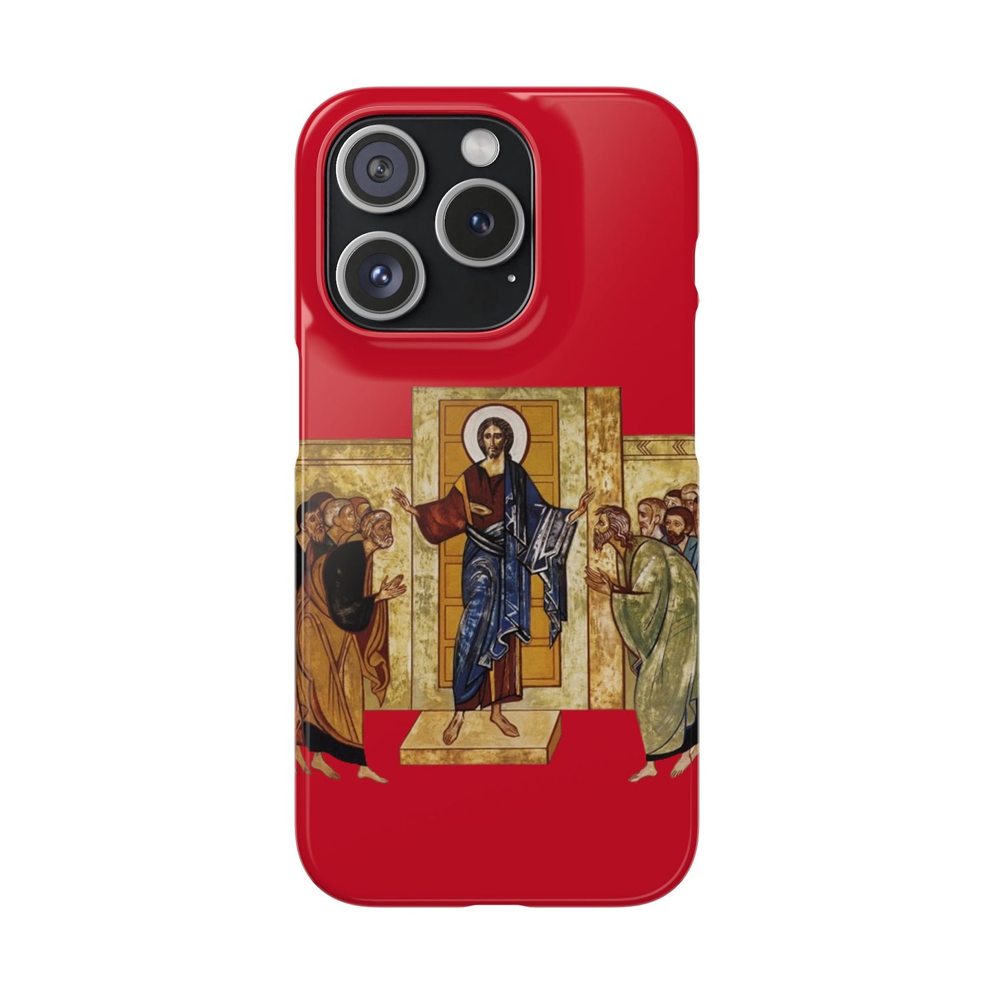 Apparition to the Disciples iPhone's Snap Cases (Red)