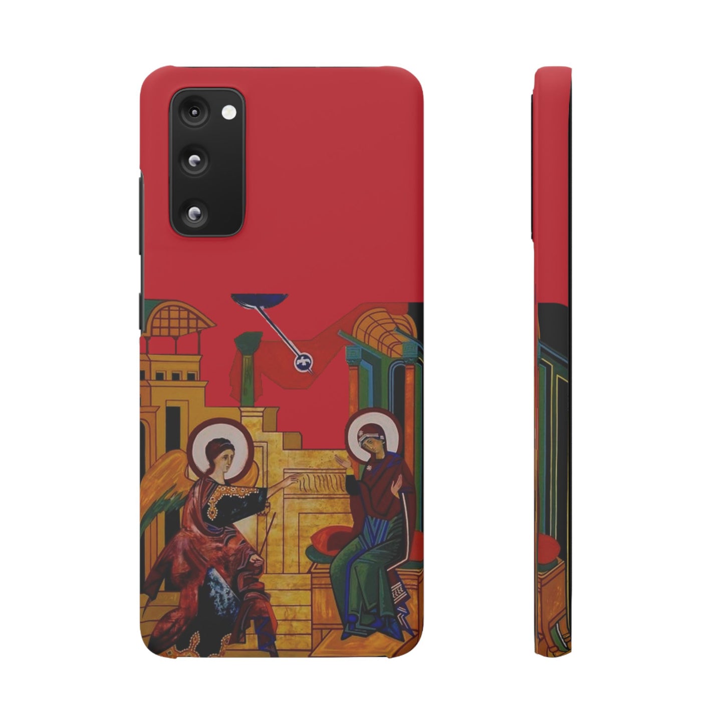 Annunciation Samsung Galaxy's Snap Cases (Red)