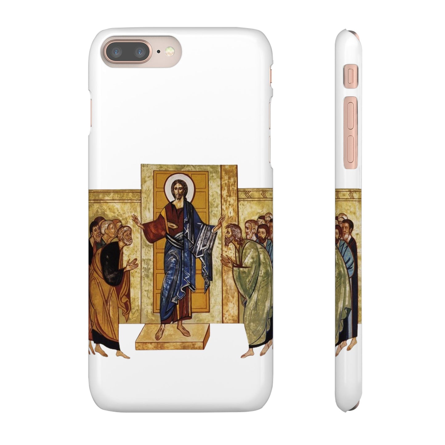 Apparition to the Disciples iPhone's Snap Cases (White)