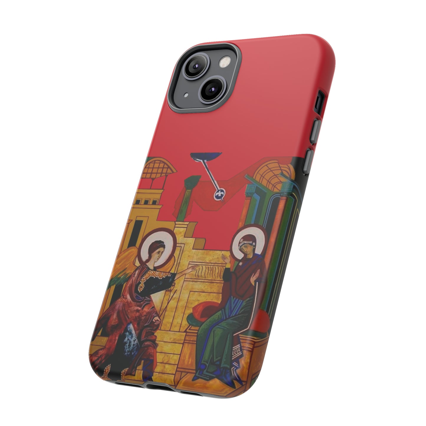 Annunciation Iphone's Tough Cases (Red)