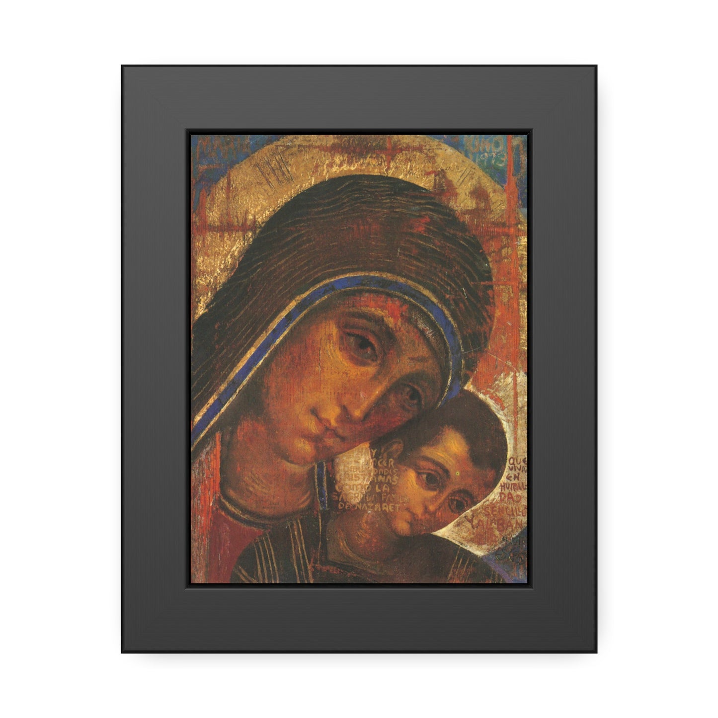 Virgin of the Way Framed Poster