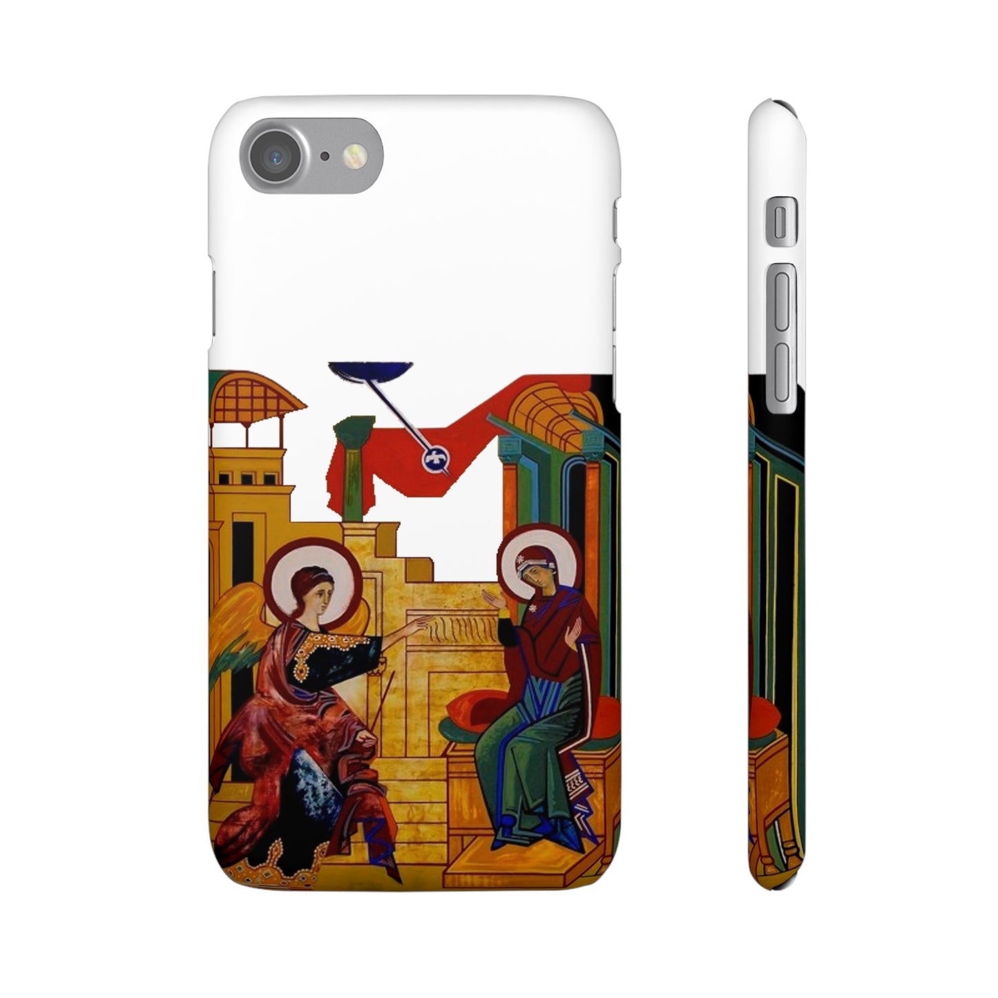 Annunciation Iphone's Snap Cases (White)