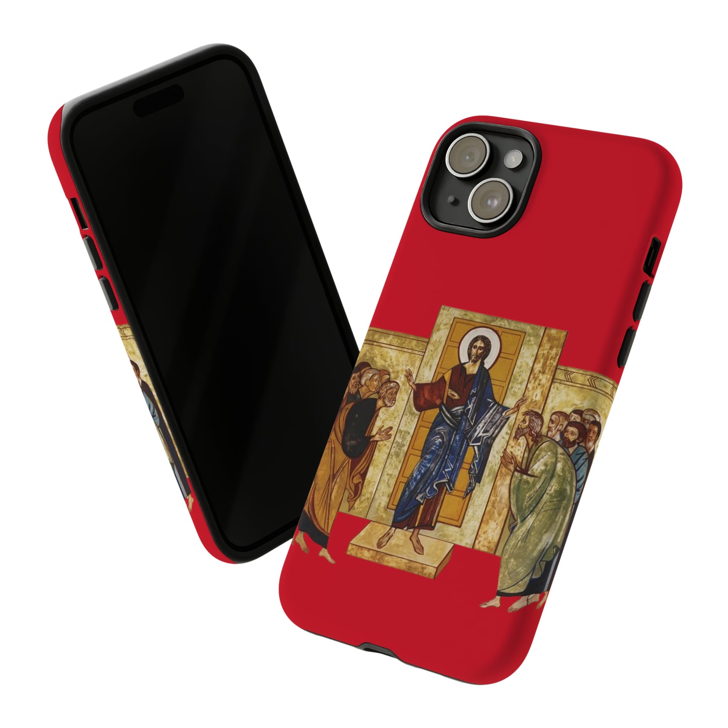 Apparition to the Disciples iPhone's Tough Cases (Red)