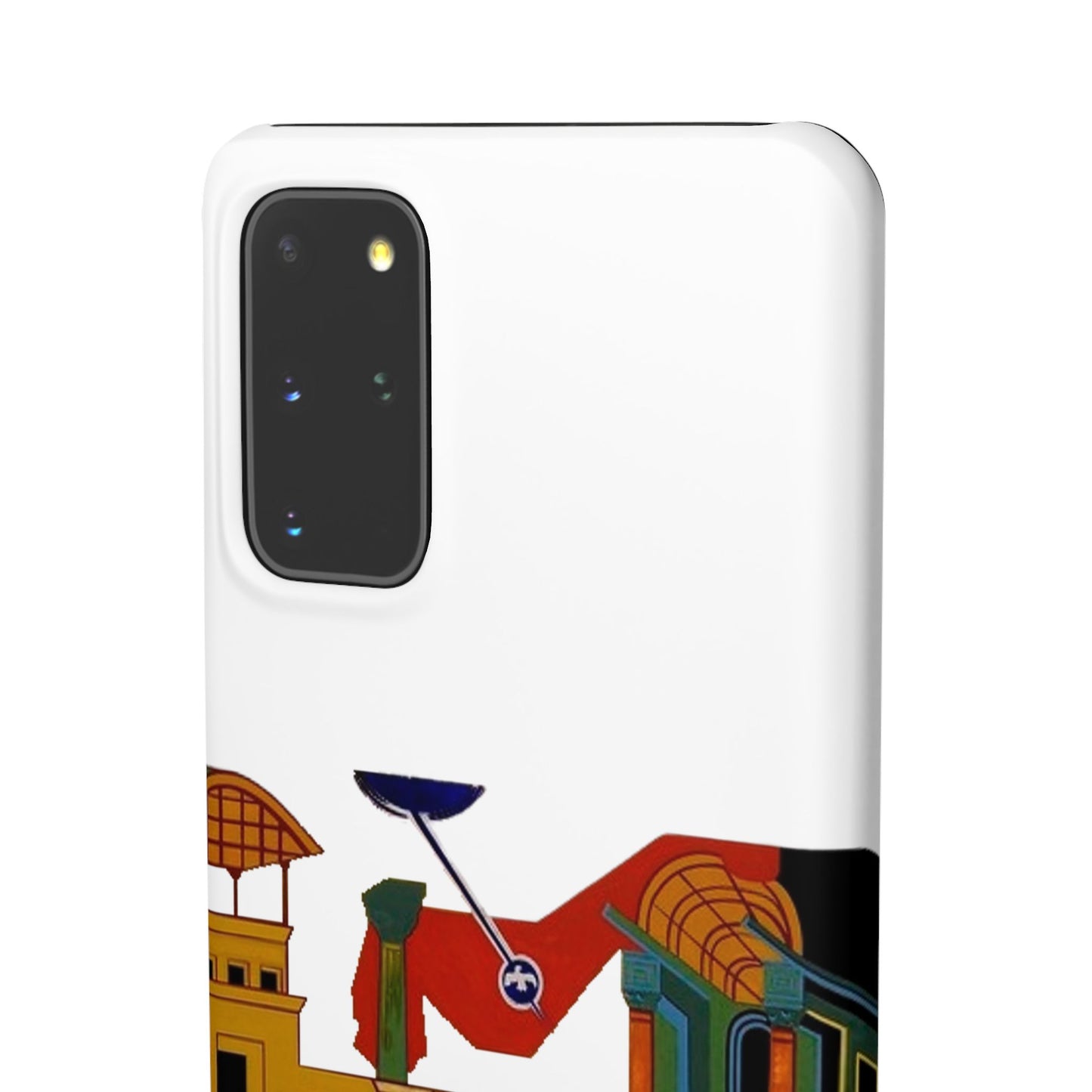 Annunciation Samsung Galaxy's Snap Cases (White)