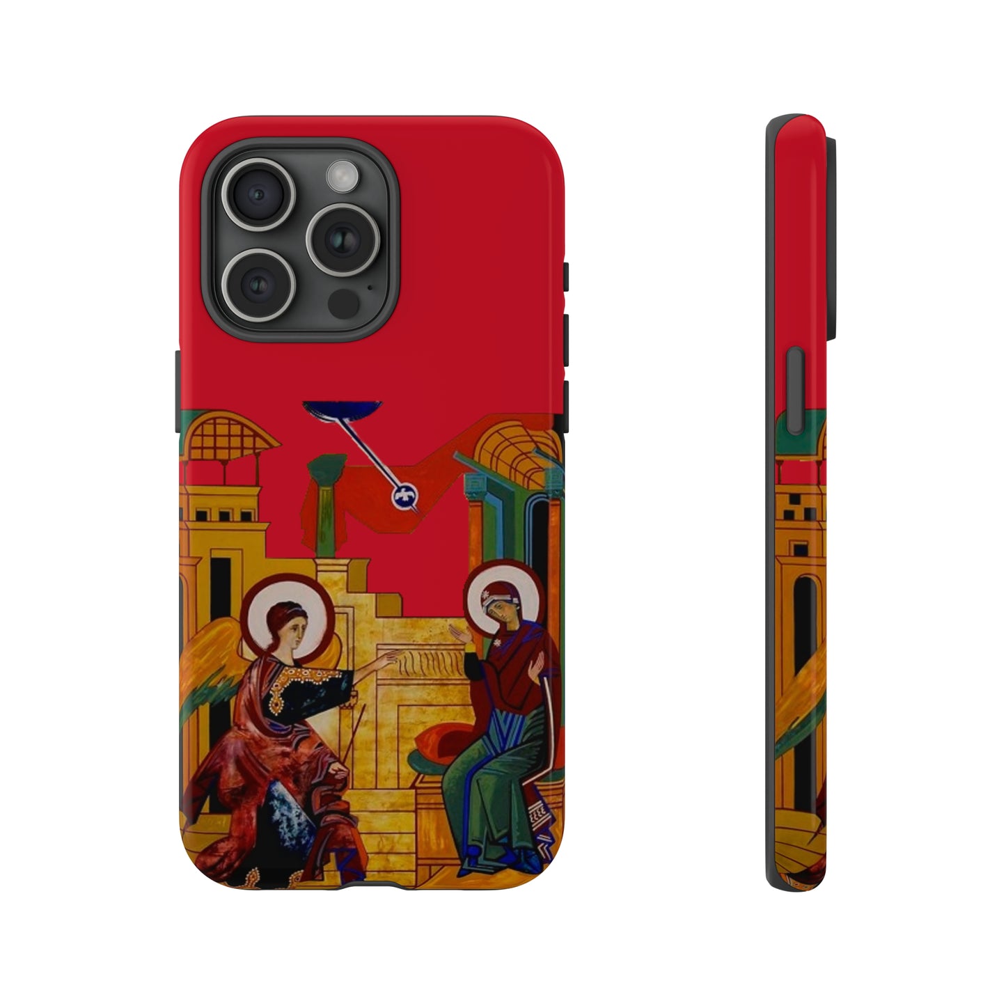 Annunciation Iphone's Tough Cases (Red)