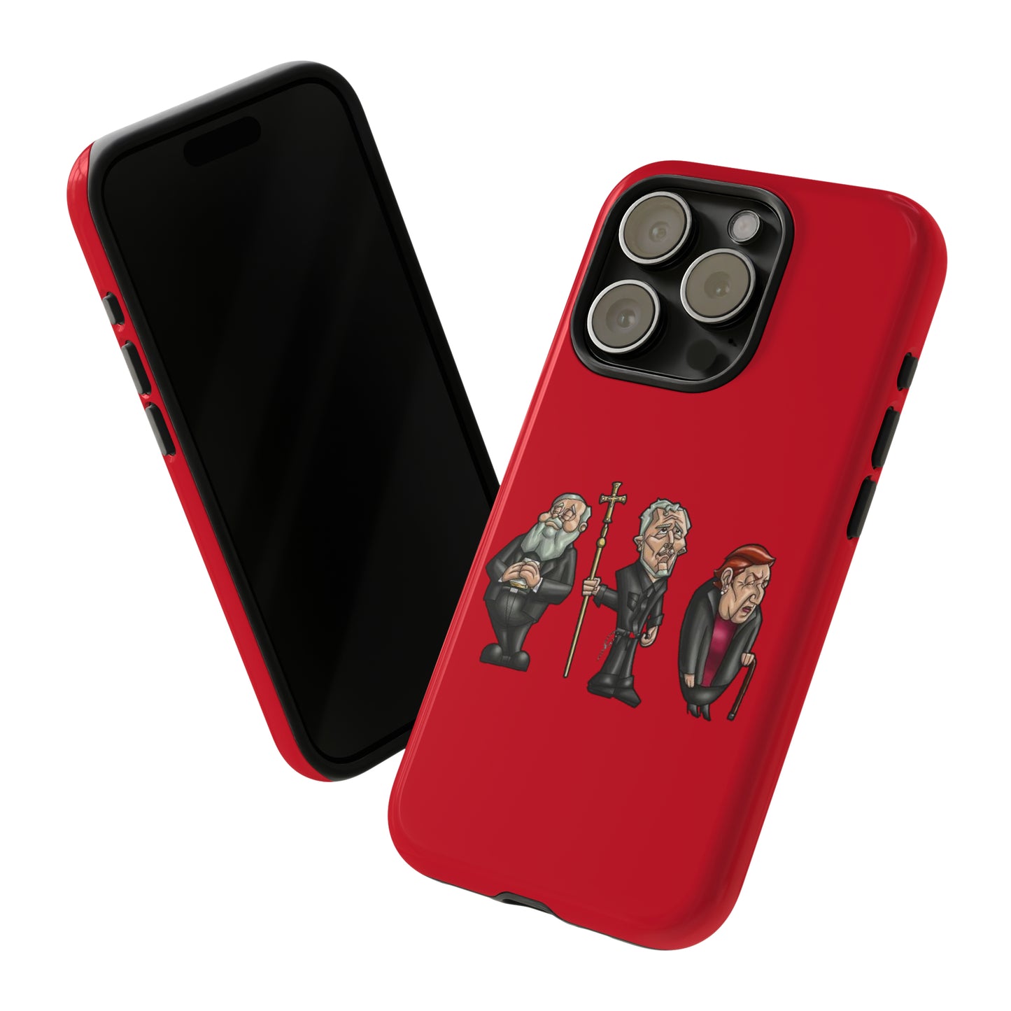 Initiators Cartoon iPhone's Red Tough Cases