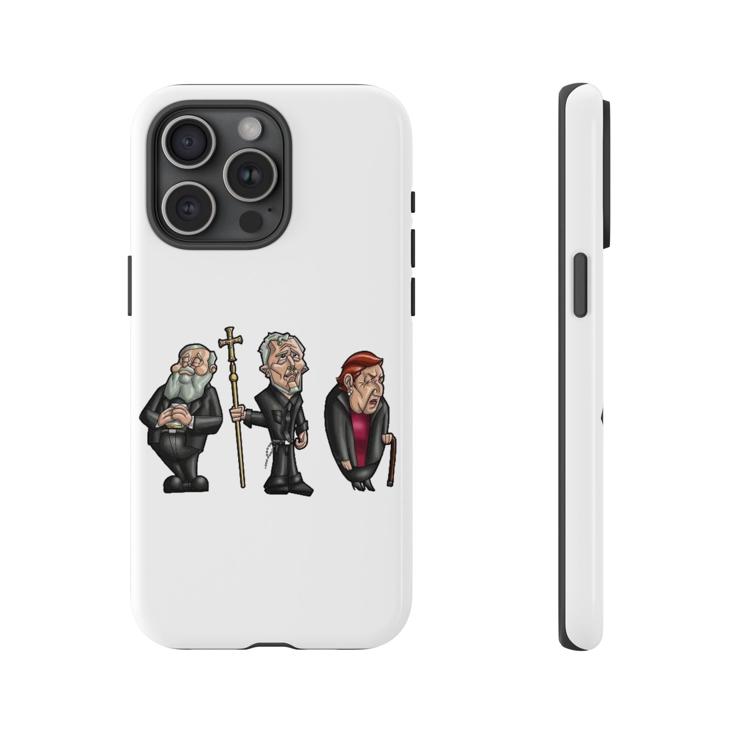 Initiators Cartoon iPhone's white Tough Cases