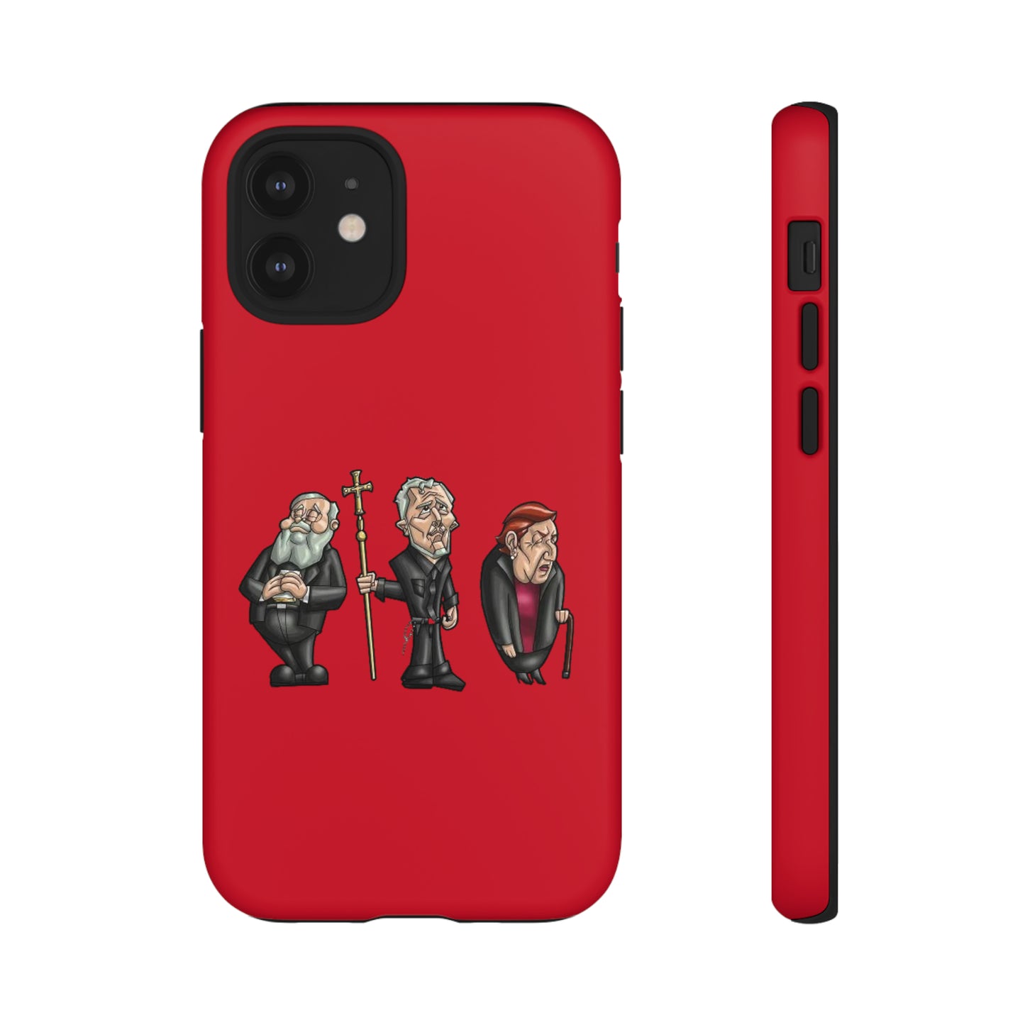 Initiators Cartoon iPhone's Red Tough Cases