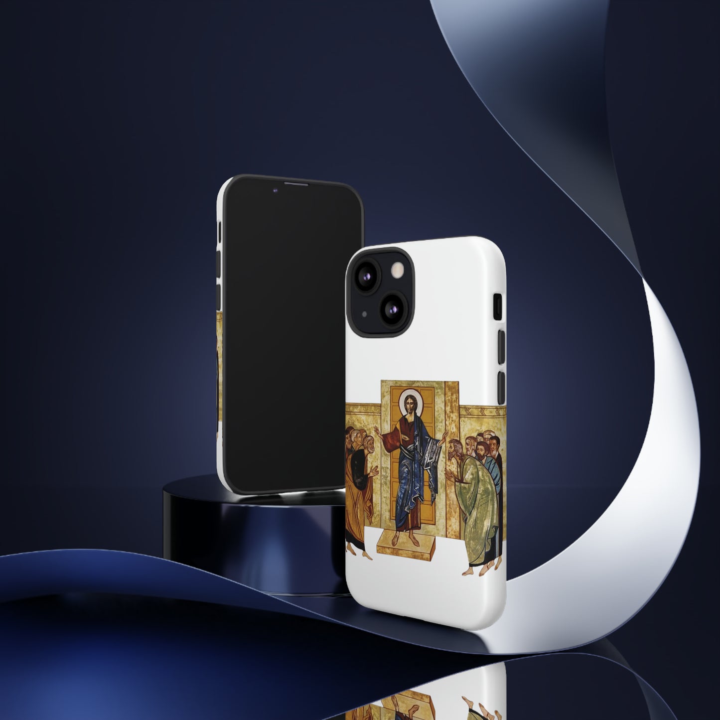 Apparition to the Disciples iPhone's Tough Cases (White)