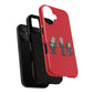 Initiators Cartoon iPhone's Red Tough Cases