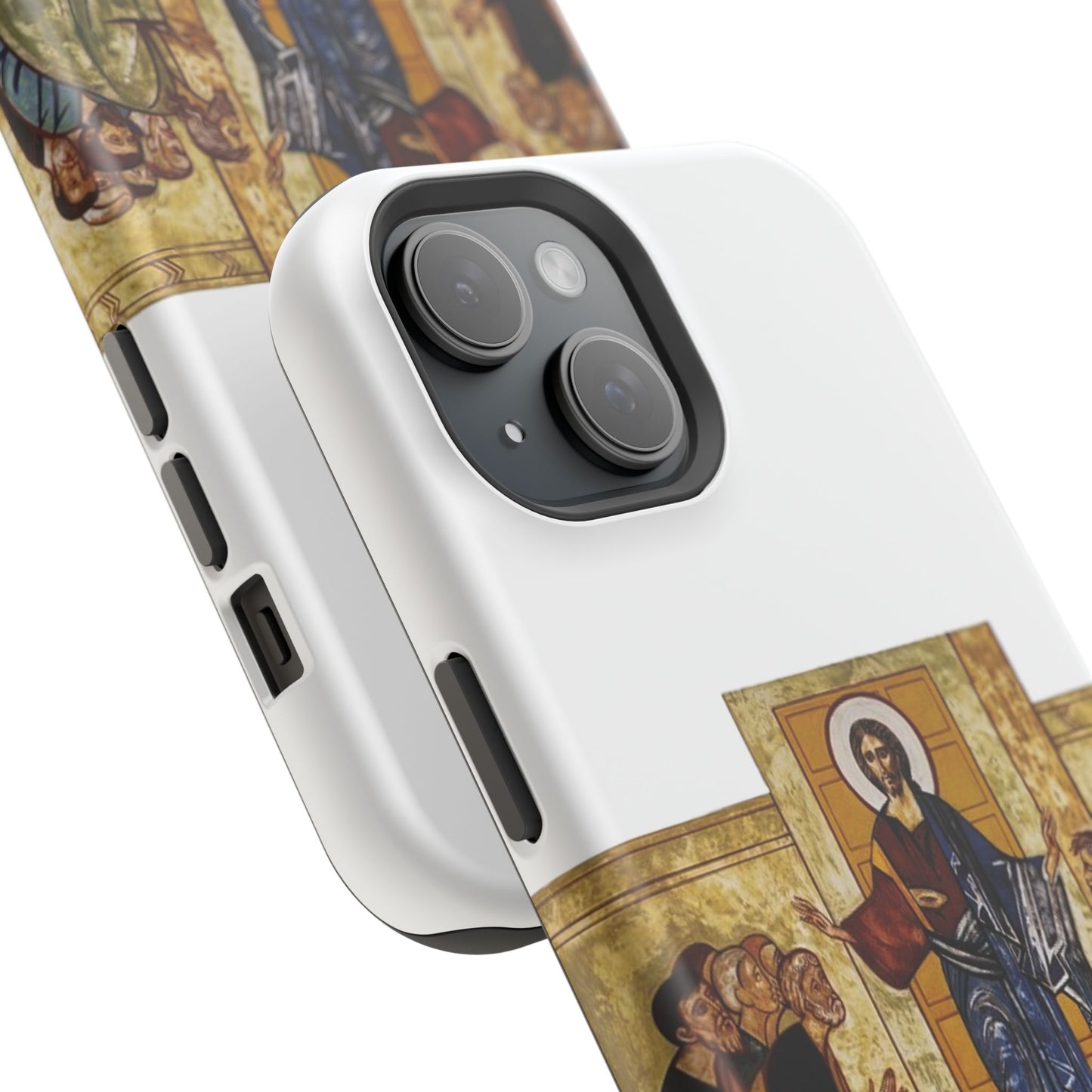 Apparition to the Disciples iPhone's MagSafe Tough Cases (White)