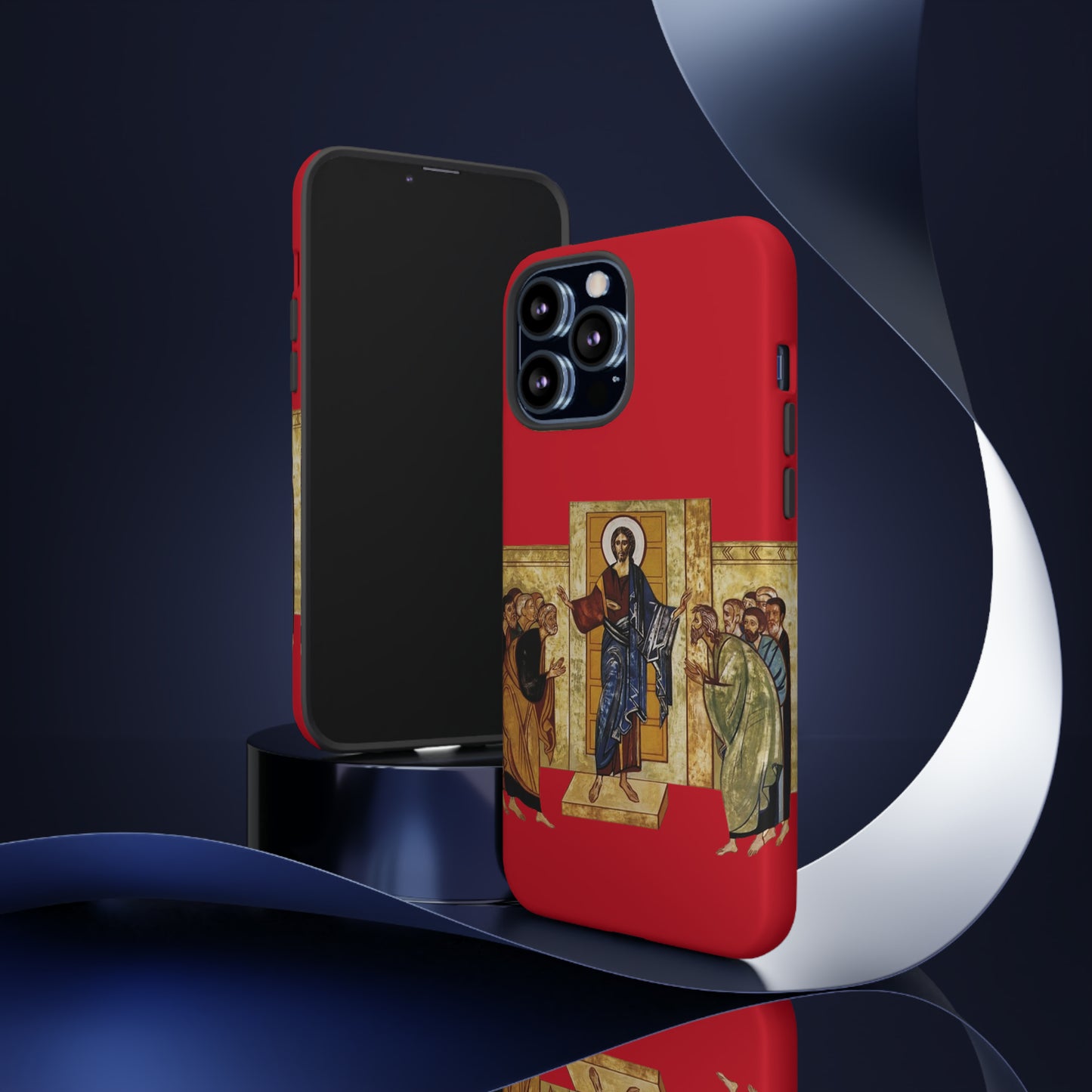 Apparition to the Disciples iPhone's Tough Cases (Red)