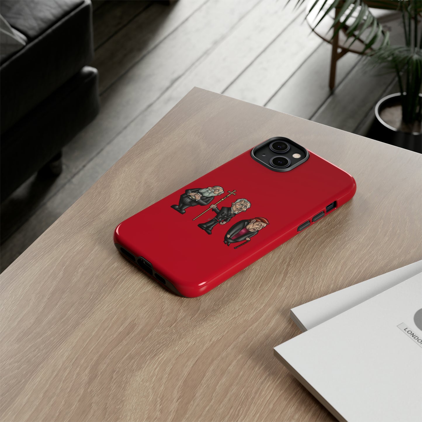 Initiators Cartoon iPhone's Red Tough Cases